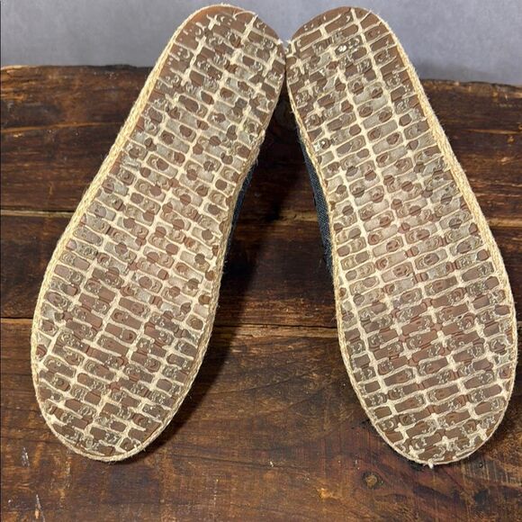 Sanuk Charcoal Gray Slip-On Sidewalk Surfer Size 7 - Picture 7 of 11